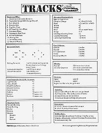 single-sided reference card